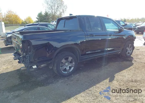 2025 Honda Ridgeline Trailsport from USA, damaged, VIN 5FPYK3F64SB007040